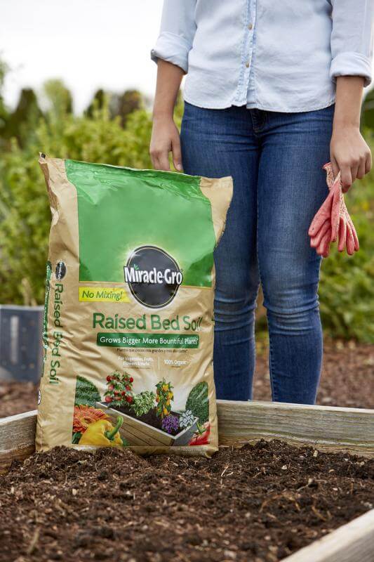 miracle gro potting mix for raised beds Miracle-Gro® Raised Bed Soil