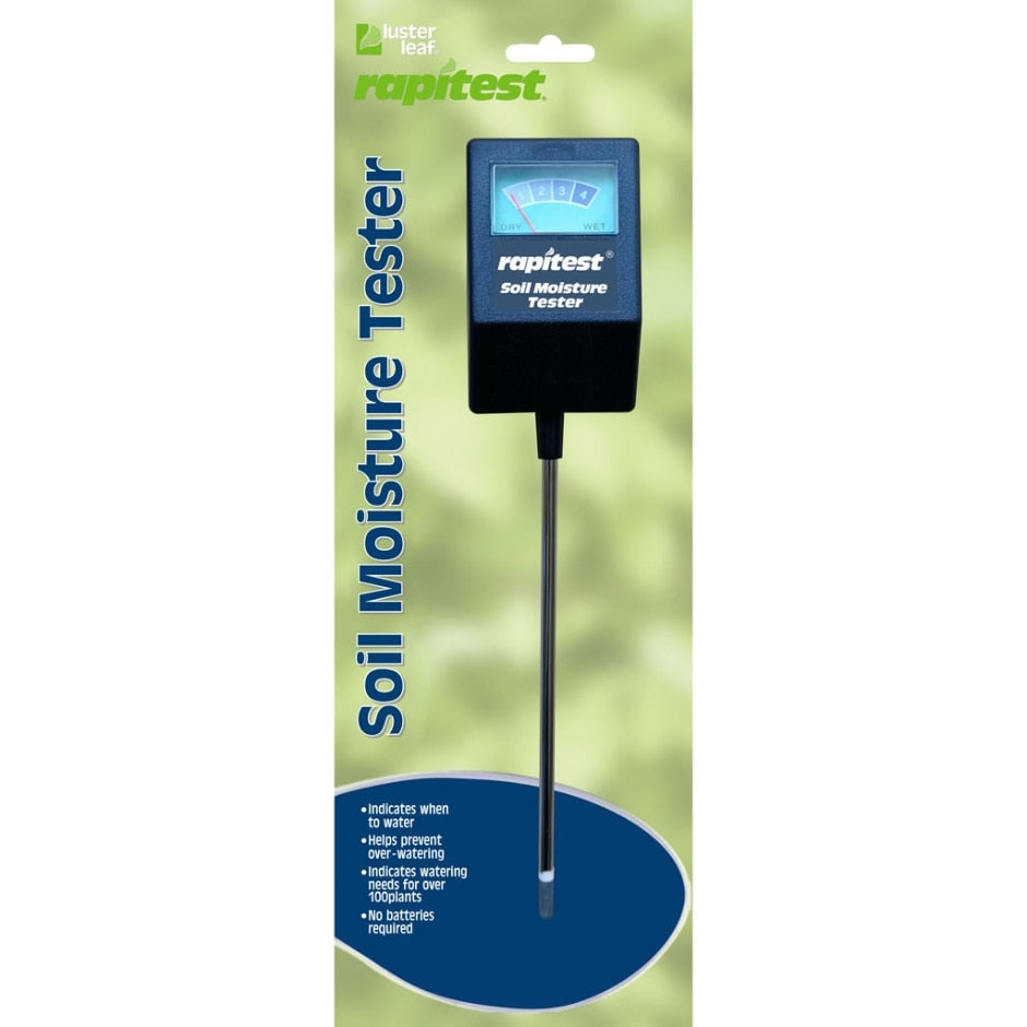 rapid test soil moisture meter Luster Leaf Rapitest Soil Moisture Tester - Farmersville, TX