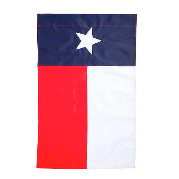 Evergreen Texas State Applique Garden Flag