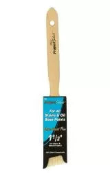 Linzer White Chinese Bristle Angled Sash Paint Brush, 1-1/2 (1-1/2)