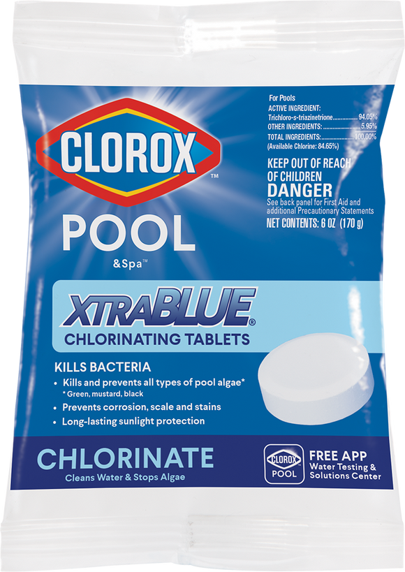 Clorox Pool & Spa XtraBlue+ 3 Chlorinating Tablets