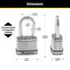 Master Lock M1XQLF Laminated Padlock