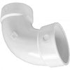 Genova Products PVC DWV Fittings 90° Long Sweep Elbow