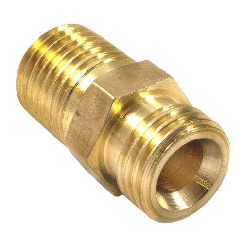 Forney Ball End Adapter, 1/4 in MNPT x 1/4 in MNPS
