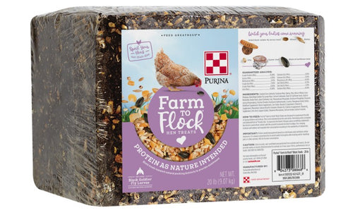 Purina® Farm to Flock® Protein Block for Chickens & Turkeys