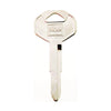 Hy-Ko DC3 Dodge Key Blank Brass Nickel Plated
