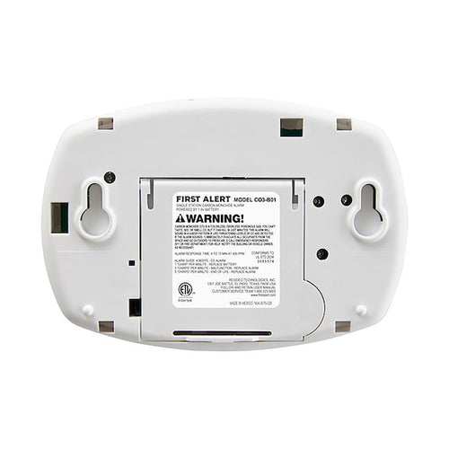 First Alert CO3-B01-T Battery-Operated Carbon Monoxide Alarm