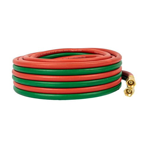 Forney R-Grade Oxy-Acetylene Hose, 3/16 in x 25ft