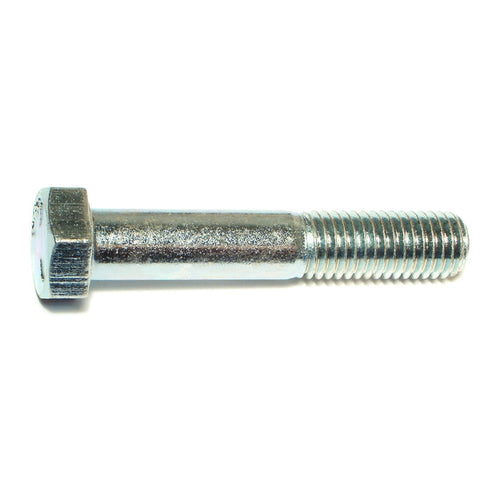 Monster Fastener Zinc Plated Grade 5 Steel Coarse Thread Hex Cap Screws