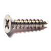 Monster Fastener 18-8 Stainless Steel Phillips Flat Head Sheet Metal Screws