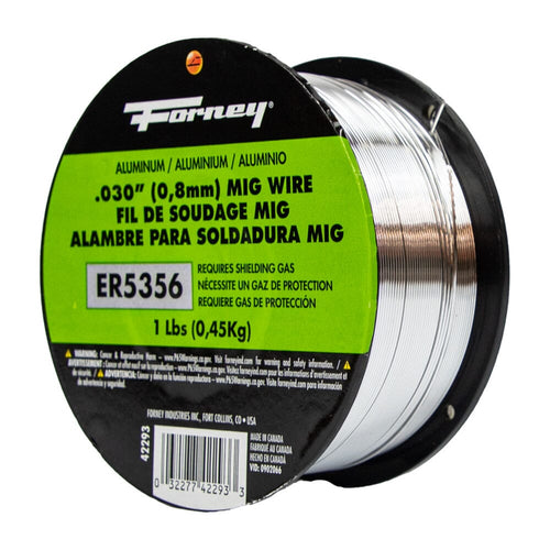 Forney ER5356 Aluminum MIG Welding Wire .030 in x 1 Pound