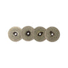 Forney Diamond Wheels Replacements 3/4 in 4-Piece