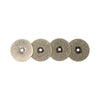 Forney Diamond Wheels Replacements 3/4 in 4-Piece