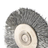 Forney 2-Piece Wire Brush Steel Set 1 in