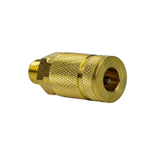 Forney Industries Aro Style Coupler, 1/4 in x 1/4 in MNPT