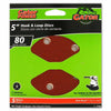 Gator 5 random orbit sanding discs 80 Grit