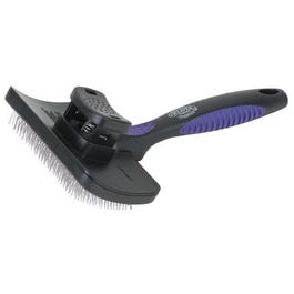 Livestock Self-Cleaning Slicker Brush, 4-In.