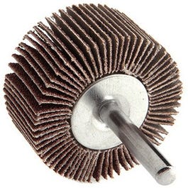 Mounted Flap Wheel, 2 x 1-In., 60-Grit