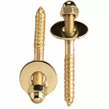 Plumb Pak Toilet Screw Set 1/4