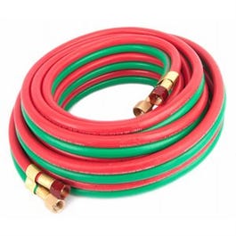 Oxygen Acetylene Welding Twin Hose, Premium, 1/4-In. x 25-Ft.