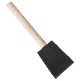 Polyurethane Foam Paint Brush, Wooden Handle, 4-In.