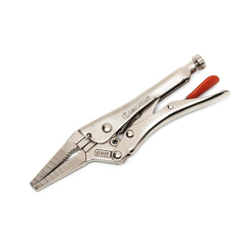 Apex/Cooper Tool 6 Long Nose Locking Pliers with Wire Cutter