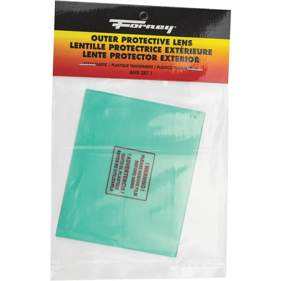 Forney Easy Weld and Forney Series Auto-Darkening Outer Protective Welding Lenses (2-Pack)