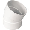 IPEX Canplas Schedule SDR35 22-1/2 Degree 4 In. PVC Sewer and Drain Elbow (1/16 Bend)