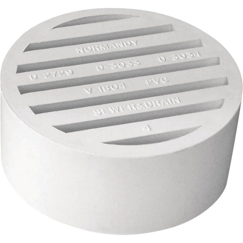 IPEX Hub-Fit 4 In. PVC Floor Strainer