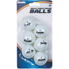 Franklin White Table Tennis Ball (6-Pack)