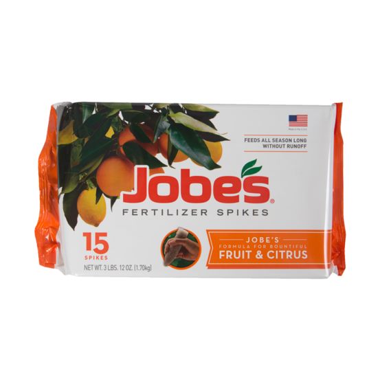 Jobe’s Fruit & Citrus Tree Fertilizer Spikes